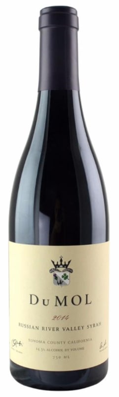 DuMOL Russian River Valley Syrah 2014 Front Bottle Shot