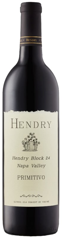 Hendry Block 24 Primitivo 2019 Front Bottle Shot