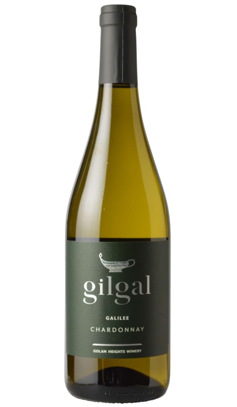 Gilgal Chardonnay (OK Kosher) 2021 Front Bottle Shot