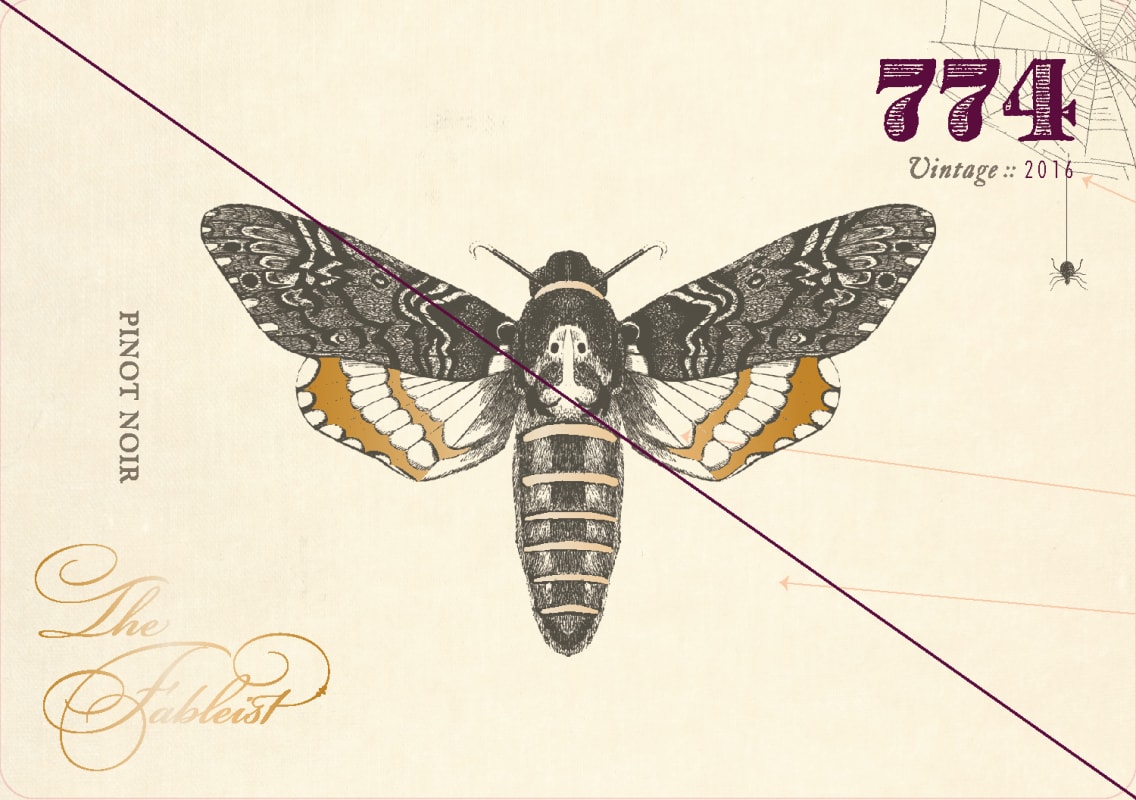 The Fableist Pinot Noir 2016 Front Label