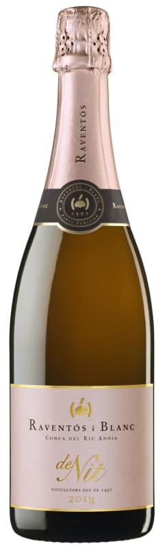 Raventos i Blanc de Nit Rose 2018 Front Bottle Shot