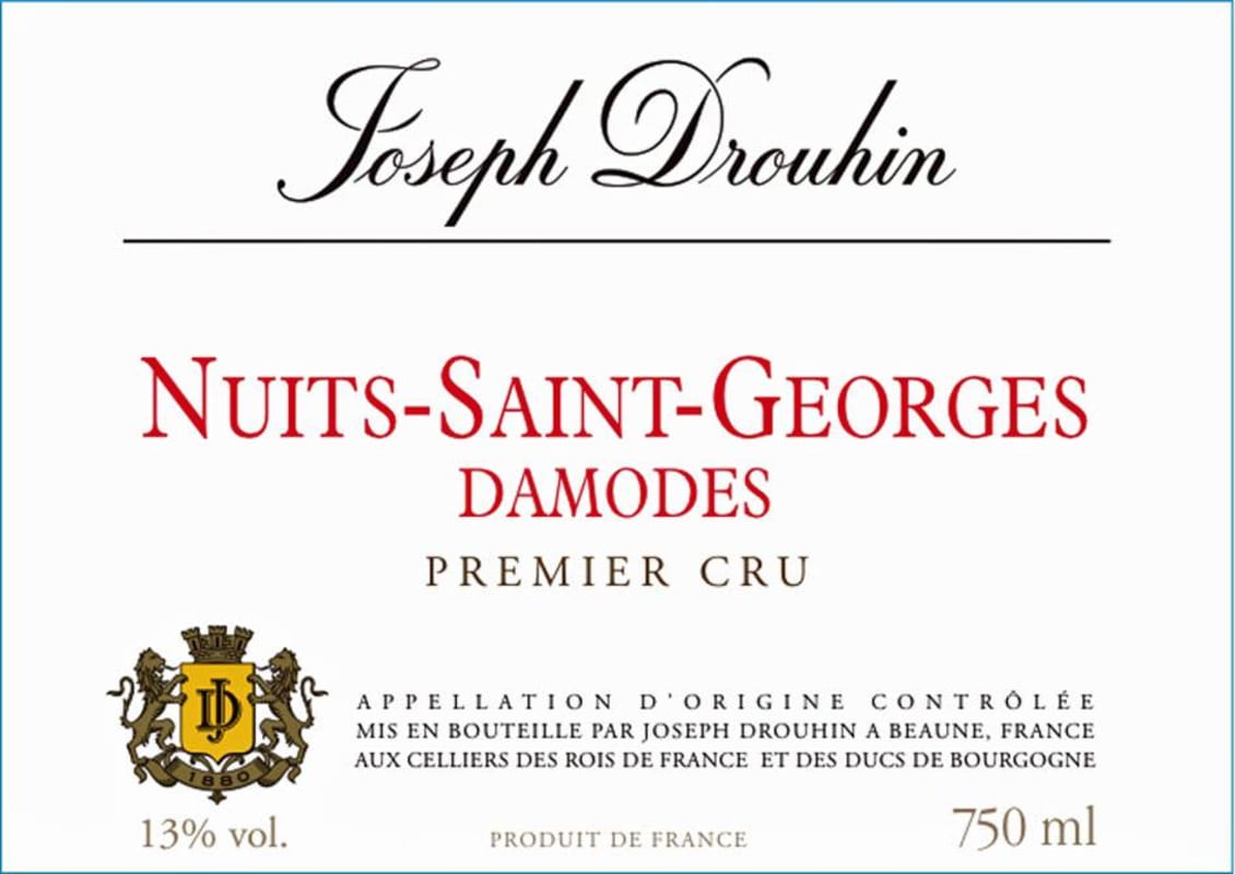 Joseph Drouhin Nuits-Saint-Georges Damodes Premier Cru 2011 Front Label