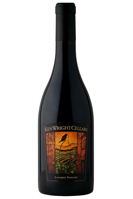 Ken Wright Cellars Latchkey Vineyard Pinot Noir 2021 Front Bottle Shot