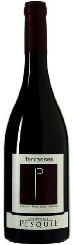 Chateau Pesquie Terrasses Rouge 2015 Front Bottle Shot