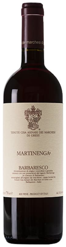 Marchesi di Gresy Barbaresco Martinenga 2015 Front Bottle Shot