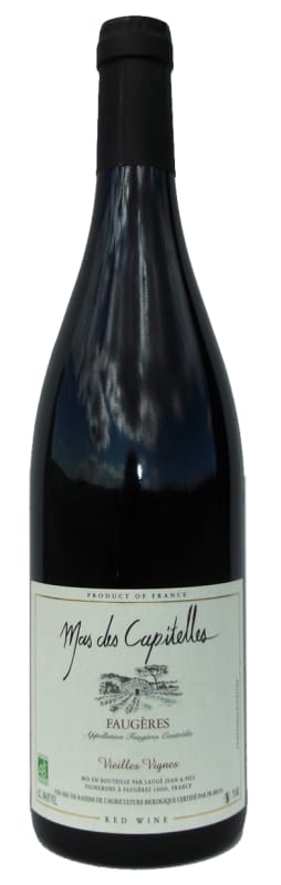 Mas des Capitelles Faugeres Vieilles Vignes 2022 Front Bottle Shot