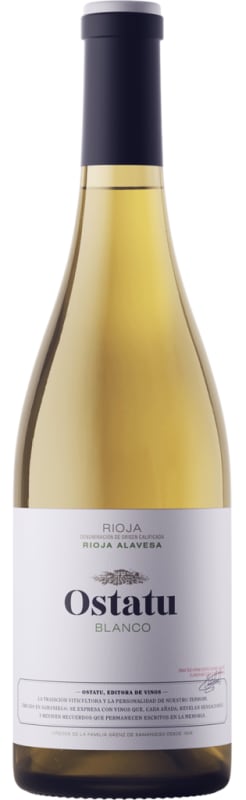 Ostatu Rioja Blanco 2022 Front Bottle Shot