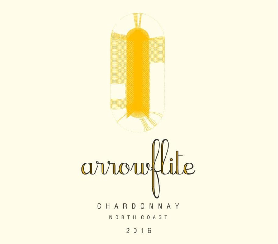 Arrowflite Chardonnay 2016 Front Label