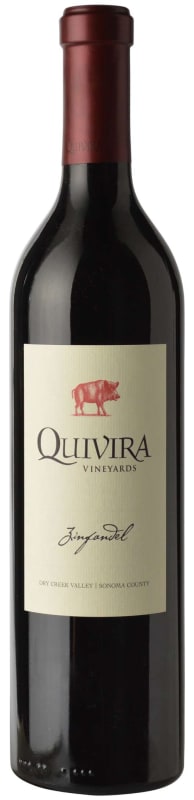 Quivira Dry Creek Valley Zinfandel 2014 Front Bottle Shot