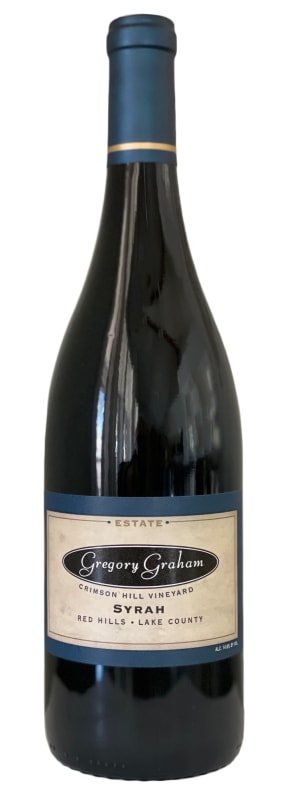 Gregory Graham Crimson Hill Vineyard Syrah 2016 Front Bottle Shot