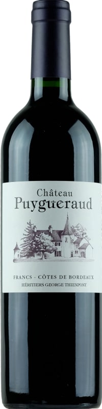 Chateau Puygueraud 2019 Front Bottle Shot