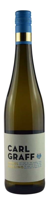Carl Graff Mosel Riesling Qba 2019 Front Bottle Shot