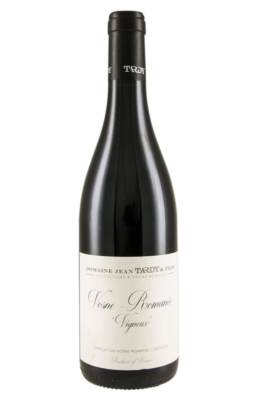 Jean Tardy Vosne-Romanee Vigneux 2018 Front Bottle Shot