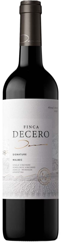 Finca Decero Remolinos Vineyard Malbec 2022 Front Bottle Shot