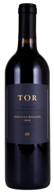 TOR Oakville Hillside Cabernet Sauvignon 2015 Front Bottle Shot
