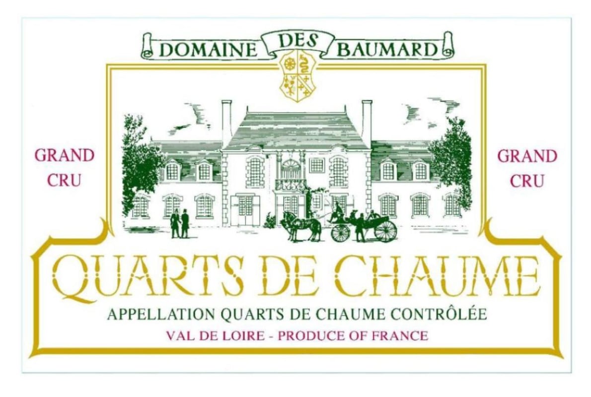 Domaine des Baumard Quarts de Chaume 1996 Front Label