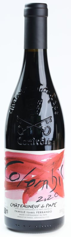 Domaine Saint Prefert Isabel Ferrando Chateauneuf-du-Pape Colombis 2020 Front Bottle Shot