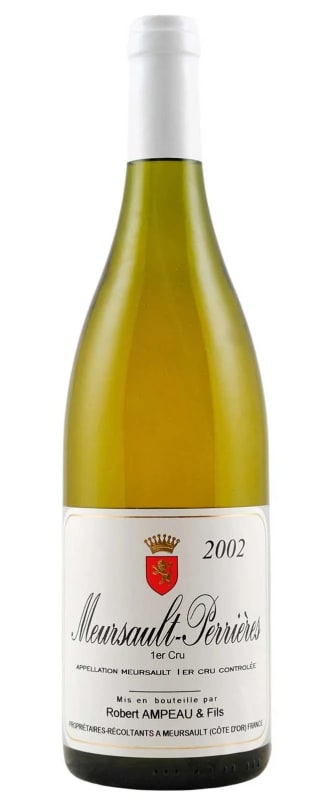 Robert Ampeau Meursault-Perrieres Premier Cru 2002 Front Bottle Shot