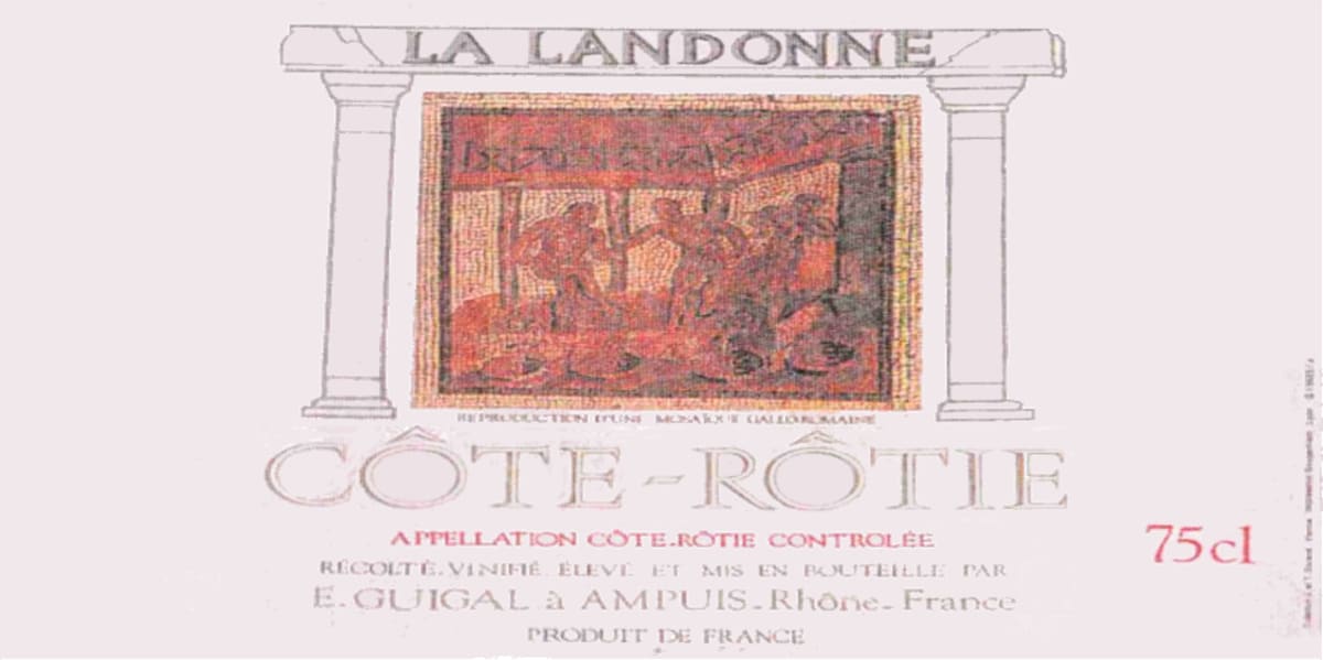 E. Guigal Cote-Rotie La Landonne 1983 Front Label