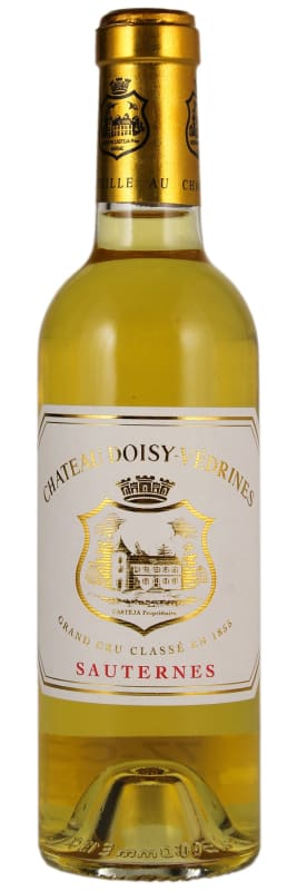 Chateau Doisy Vedrines Sauternes (375ML half-bottle) 2019 Front Bottle Shot