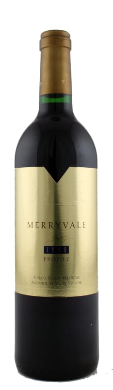 Merryvale Profile 1996 Front Bottle Shot