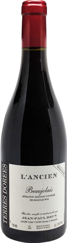 Jean-Paul Brun Domaine des Terres Dorees Beaujolais L'Ancien Vieilles Vignes 2021 Front Bottle Shot