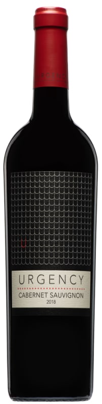 Urgency Cabernet Sauvignon 2018 Front Bottle Shot