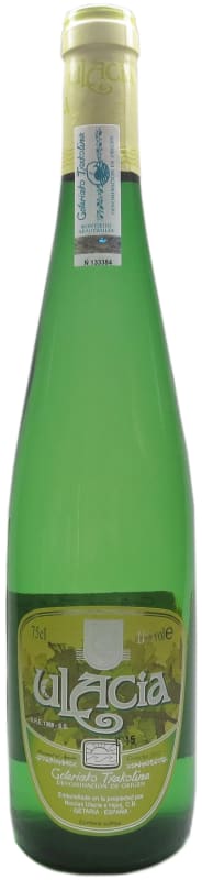 Nicolas Ulacia e Hijos Ulacia Txakolina 2014 Front Bottle Shot