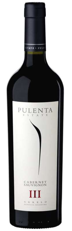 Pulenta Estate Cabernet Sauvignon 2021 Front Bottle Shot
