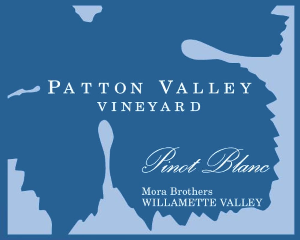 Patton Valley Mora Vineyard Pinot Blanc 2015 Front Label