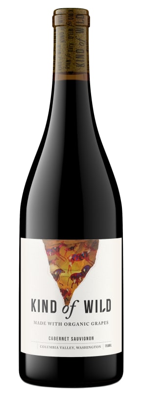 Kind of Wild Organic Cabernet Sauvignon 2022 Front Bottle Shot