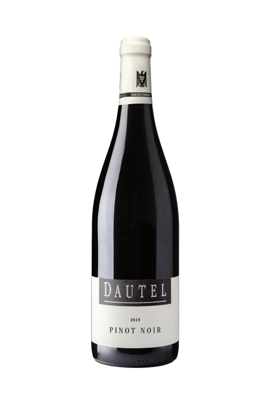 Weingut Dautel Wurttemberg Pinot Noir 2018 Front Bottle Shot