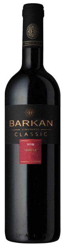 Barkan Classic Shiraz (OK Kosher) 2016 Front Bottle Shot