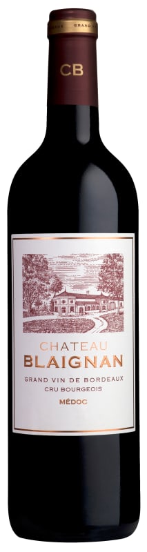 Chateau Blaignan 2018 Front Bottle Shot