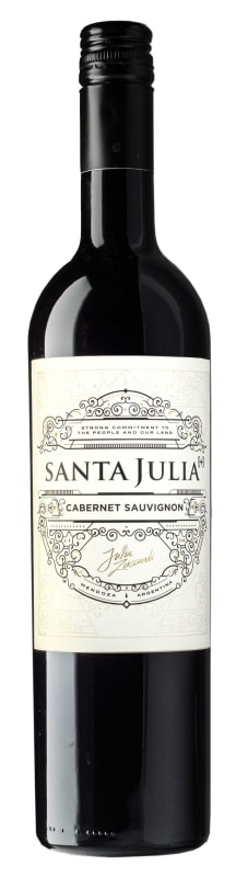 Santa Julia Plus Cabernet Sauvignon 2019 Front Bottle Shot
