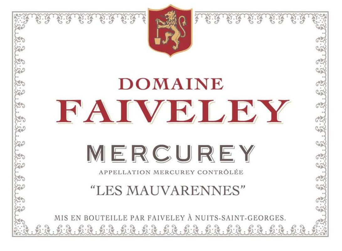 Faiveley Mercurey Les Mauvarennes 2009 Front Label