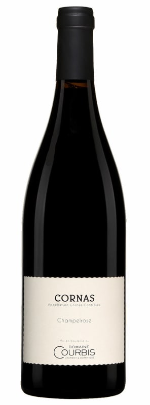 Courbis Cornas Champelrose 2019 Front Bottle Shot