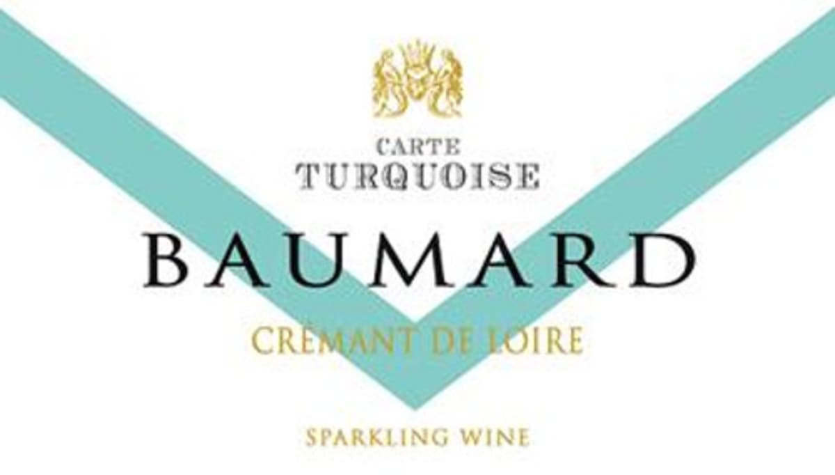Domaine des Baumard Cremant de Loire Carte Turquoise 2004 Front Label
