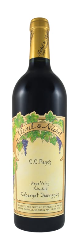 Nickel & Nickel C.C. Ranch Cabernet Sauvignon 2017 Front Bottle Shot