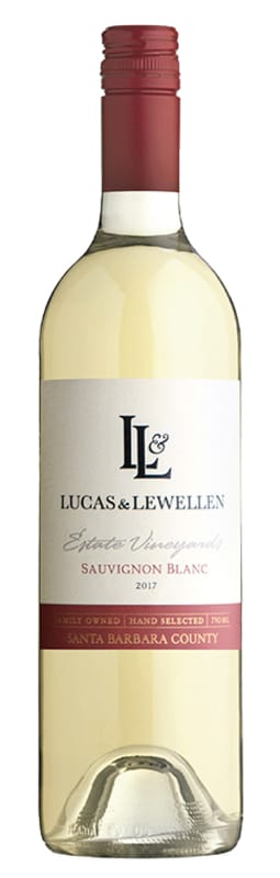 Lucas & Lewellen Sauvignon Blanc 2018 Front Bottle Shot