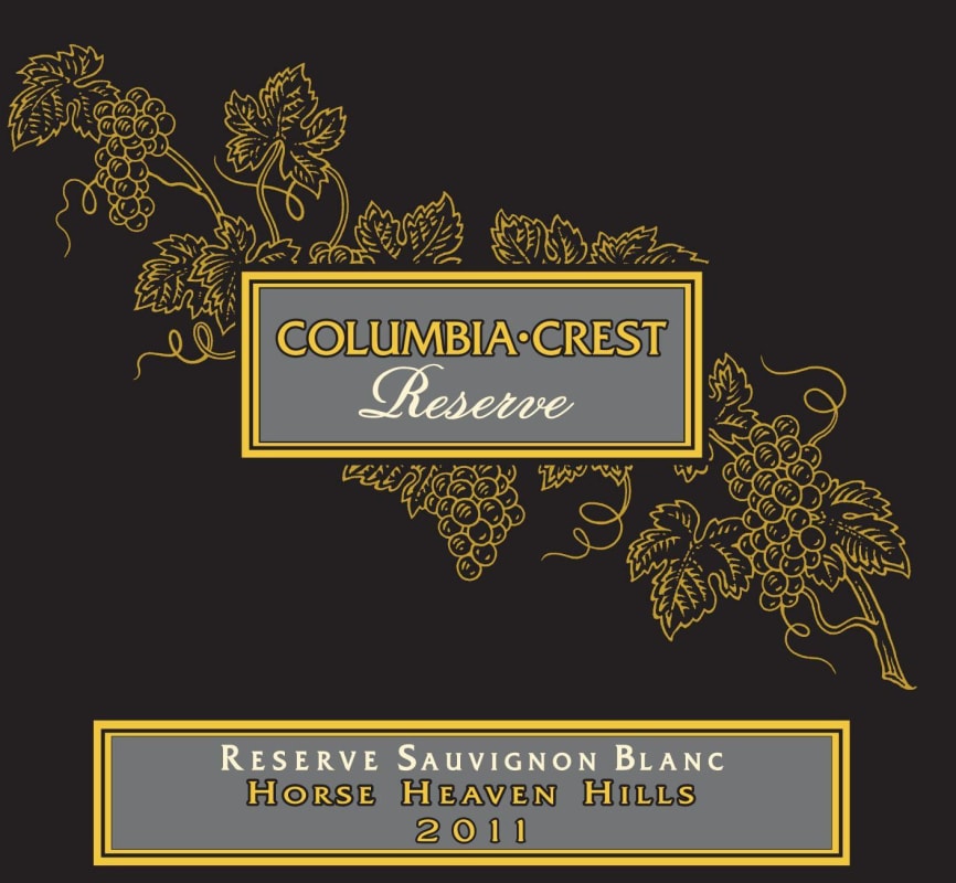 Columbia Crest Reserve Sauvignon Blanc 2011 Front Label