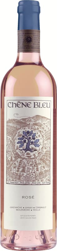 Chene Bleu Le Rose 2017 Front Bottle Shot