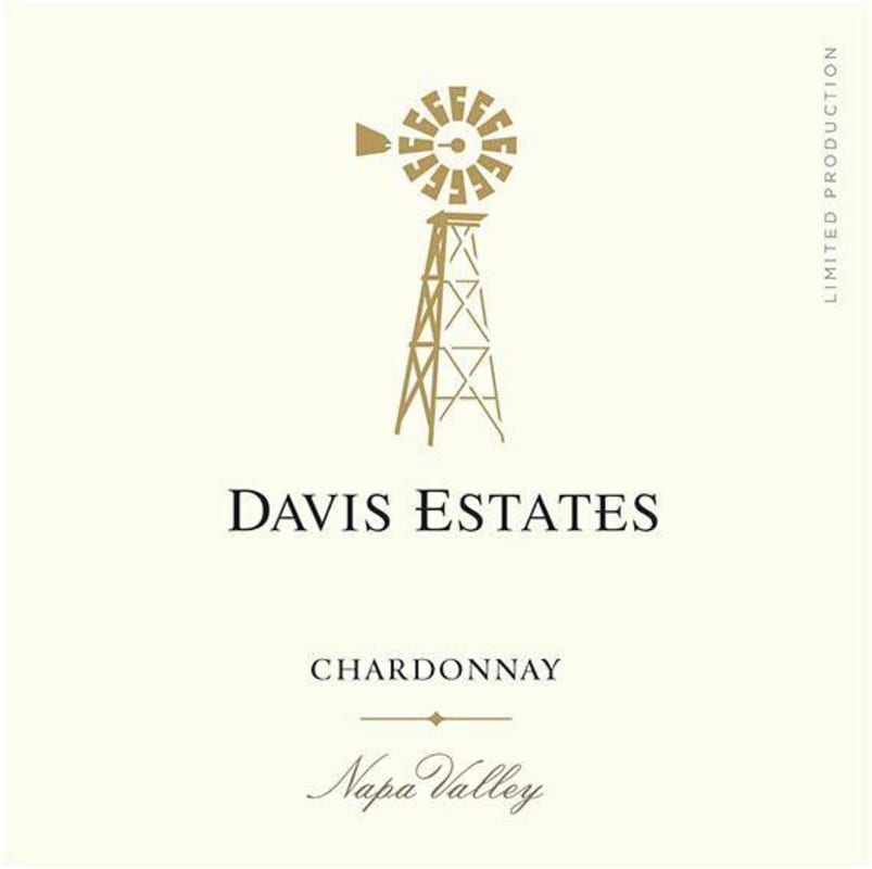 Davis Estates Chardonnay 2014 Front Label