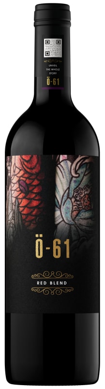 O-61 Red Blend 2020 Front Bottle Shot