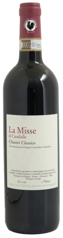 Candialle Chianti Classico La Misse di Candialle 2021 Front Bottle Shot