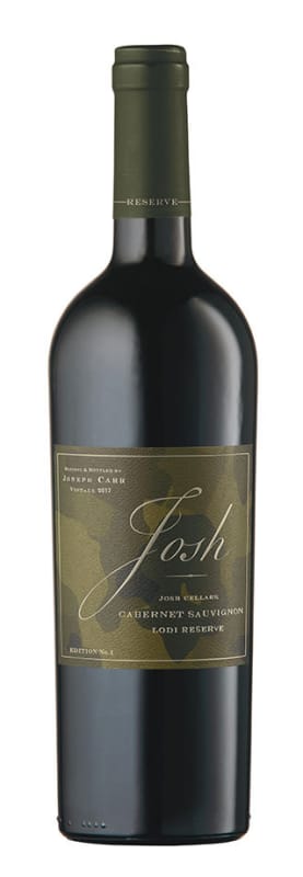 Josh Cellars Lodi Reserve Cabernet Sauvignon 2017 Front Bottle Shot