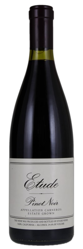 Etude Carneros Estate Pinot Noir (375ML half-bottle) 2017 Front Bottle Shot