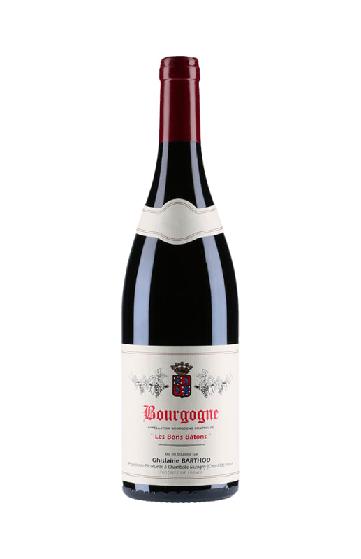 Domaine Ghislaine Barthod Bourgogne Rouge Les Bons Batons 2017 Front Bottle Shot