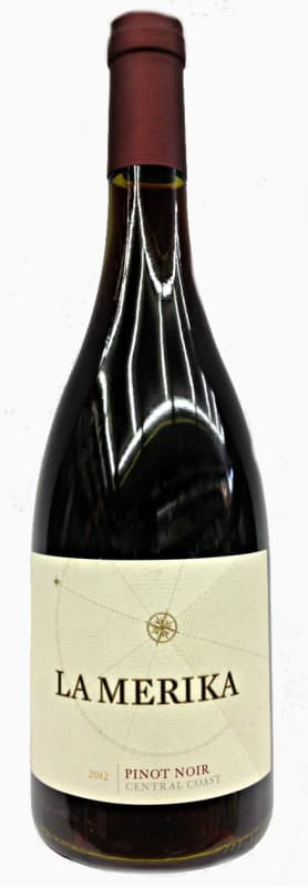 La Merika Pinot Noir 2012 Front Bottle Shot