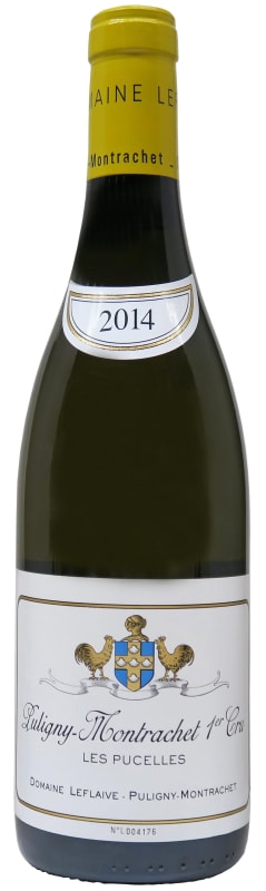 Domaine Leflaive Puligny-Montrachet Les Pucelles Premier Cru 2014 Front Bottle Shot